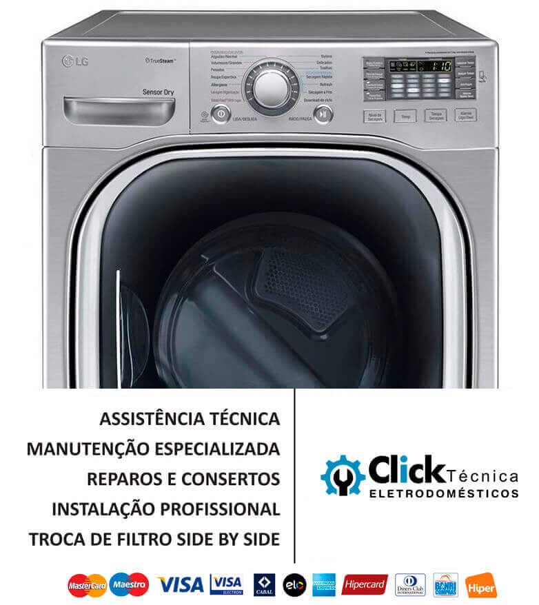 Assistência Técnica Secadoras de roupas